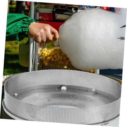 Mobestech Cotton Candy Machine Mesh Cover Sugar Dispenser Accessory for Efficient Cotton Candy Production Easy Installation for Events and Parties Fine Mesh Filtering in Saudi Arabia