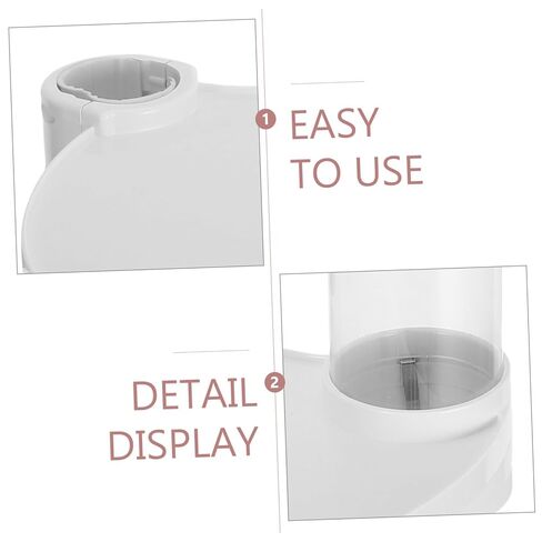 Dental Chair Mounted Utility Tray - Versatile Organizer with Water Cup Holder and Tissue Dispenser for Dental Office White in Saudi Arabia
