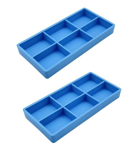 AmeiCan Goods 2/Pcs Dental Autoclavable Cabiet Tay #20 Plastic 6 Compartment Organizer Tray to Organize disc, Wheels, Stones and ect. 8"L x 4"W x 1"H (Mauve) in Saudi Arabia