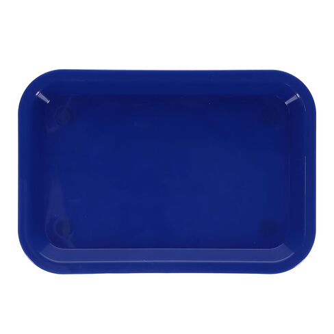 108155 صينية إعداد HSB مسطحة #F بلاستيك أزرق نيون 9-5/8" X 6-5/8" X 7/8" in Saudi Arabia