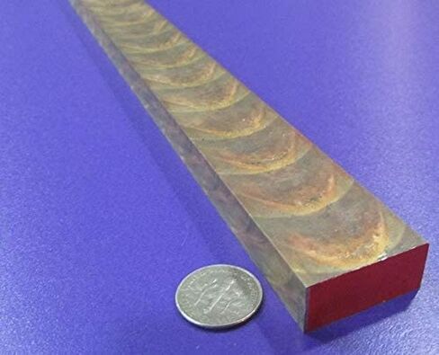 Oversized 954 Bronze Bar .375" Thick x 1.00" Width x 12.00" Length 1 Piece in Saudi Arabia