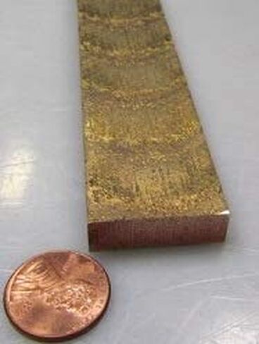 Oversized 954 Bronze Bar .250" Thick x 1.00" Width x 36.00" Length 1 Piece in Saudi Arabia