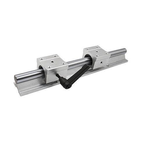 Professional 2 Sbr10 Sbr12 Sbr16 Sbr20 Sbr25 Linear Shaft Rod Rail Guide+4 Slide Bearing Blocks in Saudi Arabia