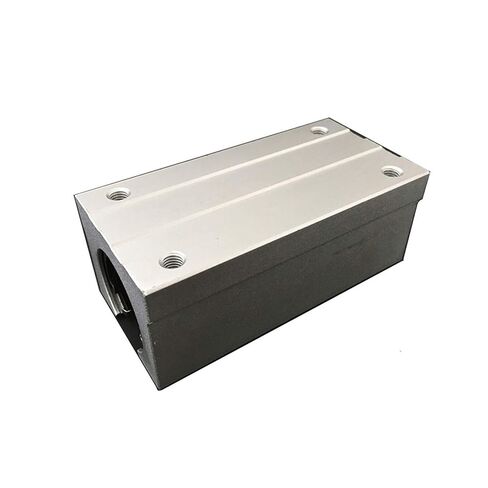 المهنية SBR16LUU SBR20LUU SBR25LUU SBR30LUU SBR40L الألومنيوم كتلة الحركة الخطية الكرة تحمل الشريحة كتلة المباراة استخدام SBR دليل خطي السكك الحديدية (2 قطعة، SBR50LUU) in Kuwait