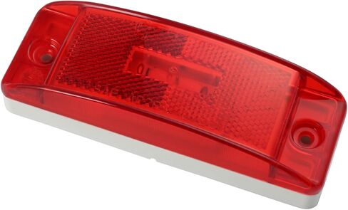 Grote 47072 SuperNova Sealed Turtleback II LED Clearance Marker Light (Built-in Reflector, Male Pin), Red in Kuwait
