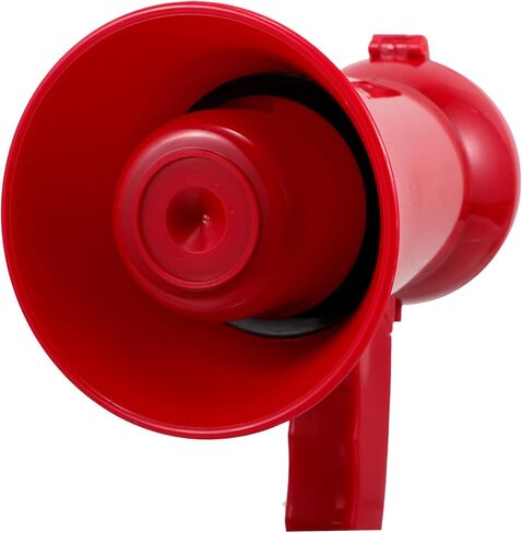 Sosoport Portable Red Megaphone Noisemaker for Weddings Celebrations Party Activities Lightweight Voice Amplifier for Groomsmen Cheer Events Engage Guests in Saudi Arabia