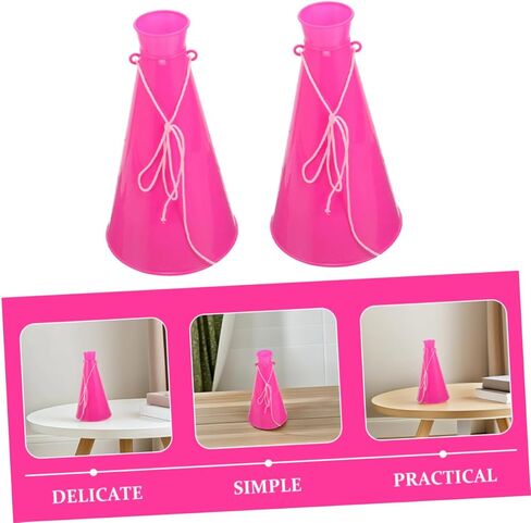 التشجيع مكبر الصوت البلاستيك حزب القرن للبنين والبنات DIY حزب الملحقات لعبة صانع الضوضاء للأحداث الرياضية in Saudi Arabia