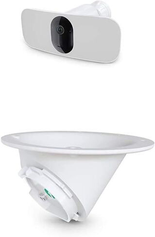 Arlo Pro 3 Floodlight Camera + Outdoor Charging Cable | Home Security Camera with 2K Video and HDR | Wire-Free, Weather-Resistant, Color Night Vision, Spotlight, 160-Degree Field of View, 2-Way Audio in Kuwait