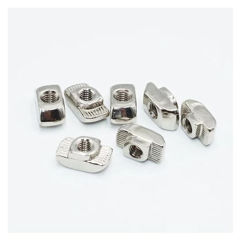 20-50 قطعة M3 M4 M5 M6 M8 فتحة T-nut انزلاق T الجوز المطرقة قطرة في ربط موصل ل T المسار (40 M8 (20 قطعة)) in Saudi Arabia