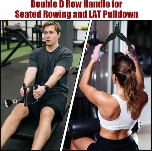 مقبض شريط على شكل حرف T، ملحق صف على شكل حرف T، مقبض لغم أرضي للحديد، مرفقات صف على شكل حرف D لتمارين الظهر والذراع والكتف in Kuwait