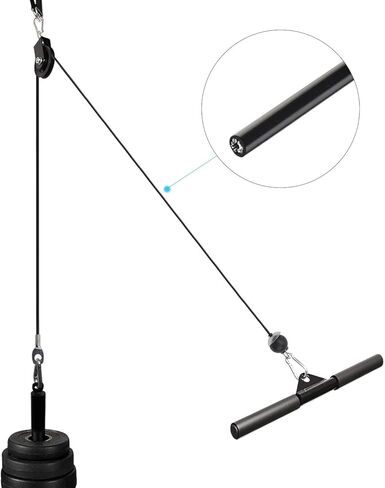 كابل صالة الألعاب الرياضية البديل LFJ مع كرة سدادة كابل بكرة اللياقة البدنية حبل سلك فولاذي لآلة الكابلات نظام بكرة رفع الأثقال في صالة الألعاب الرياضية المنزلية in Kuwait