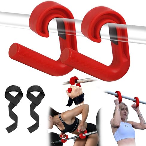 مقابض سحب بمقبض محايد 45/90 درجة مع أشرطة رفع - مقابض حديد بزاوية شديدة التحمل ومقابض شريط سحب لأعلى لصالة الألعاب الرياضية المنزلية، والرفعات الميتة، والصفوف - تخفف من إجهاد المعصم والكتف in Saudi Arabia