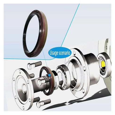 ختم الزيت 165x190x15.5/17 مللي متر in Kuwait