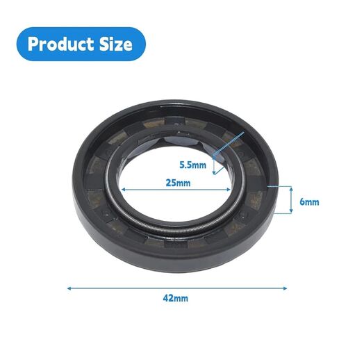 Hydraulic Pump Oil Seal with 25 * 42 6/5.5 mm Size in Kuwait