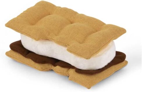 يلعب. ألعاب الكلب اللطيفة - لعبة Squeaker Squeaker المتينة ذات الطابع المتين ، وهي رائعة للجرى وجميع سلالات الكلاب - مواد قابلة للغسل ، معاد تدويرها (S'more) in Kuwait