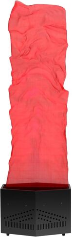 Fake Fire Flame Light with 24 LED 4.92ft 3D Artificial Fake Fire Flames Simulated Effect Light for Stage Halloween Indoor Stage Party Night Club Decorations 110V 100W in Kuwait