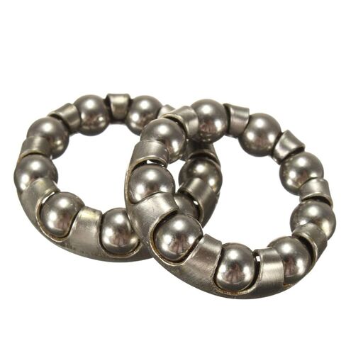 Ochoos 2 x Bicycle Rear Wheel Axle 1/4 Inch x 9 Ball Bearing Cages Bike Cycling Shafts in Kuwait