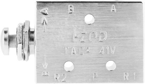 TAC2 41P 2 موضع 3 طرق التحكم في مقبض الهواء الهوائي ON OFF Toggle Valve هيكل معدني ممتاز للآلات الصناعية وأنظمة التشغيل الآلي in Kuwait