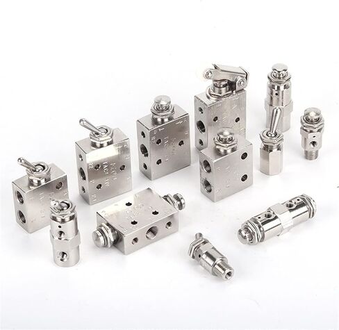 الهواء الهوائية الميكانيكية صمام تبديل زر التبديل TAC2-41V 31V 41P 31P 41PP TAC-4V 4P 3P 3V TV-3S 1 قطعة (TAC-3P) in Kuwait