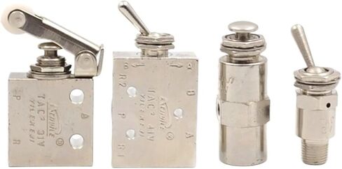 زر ميكانيكي لصمام الهواء TAC-41V 41P TAC-31V 31P TAC-4V4P 3V 3S TAC (نوع التبديل TAC-31V) in Kuwait