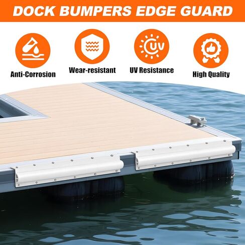 5 Park Dock Bumpers,Each 23.5in Boat Dock Fenders for Greater Protection and Edge Guarding, Durable Dock Protectors for Boats,Sturdy Dock Bumpers to Shield Your Dock from Impacts in Kuwait