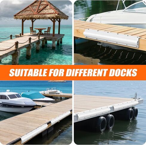5 Park Dock Bumpers,Each 23.5in Boat Dock Fenders for Greater Protection and Edge Guarding, Durable Dock Protectors for Boats,Sturdy Dock Bumpers to Shield Your Dock from Impacts in Kuwait