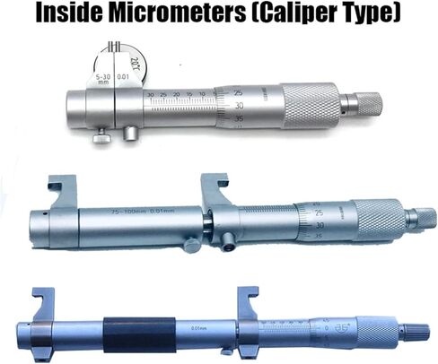 Inside Micrometer 5-30mm 25-50mm 50-75mm 75-100mm 100-125mm 125-150mm 0.01mm Caliper Type Spezielle Innen mikrometer(Metric 5-30mm) in Saudi Arabia