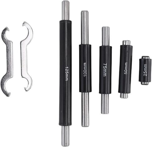 6 قطعة مجموعة ميكرومتر خارجي 0-150 مللي متر نطاق 0.01 مللي متر تخرج 0.01 مللي متر دقة الميكانيكي ميكرومتر مع صندوق in Kuwait