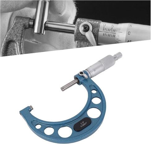 Outer Diameter Micrometer Spindle Mechanical Micrometer Calibration Part 2-3 Inch with Wrench for Thickness Measurement in Kuwait