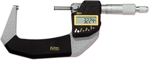 0-100MM IP65 Water-Proof Digital Display and Mechanical Scale Micrometer Screw Gauge Screw-Thread Outside Micrometer(30020157) in Kuwait