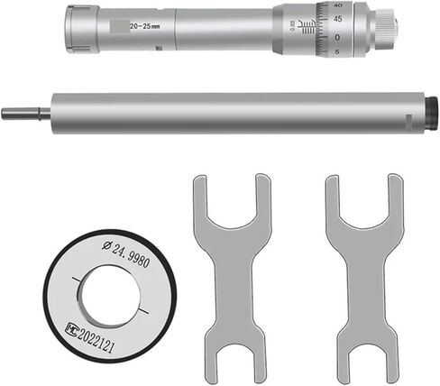 Three-Claw Inner Diameter Micrometer Three-Point Internal Measurement Inner Diameter Micrometer Aperture 0.005mm(100-125mm) in Kuwait