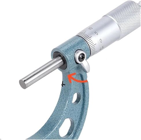 4Pcs Outside Micrometer Set Machinist Tool 0-4" 0-100mm 4 Precision 0.01mm Accuracy Carbide Micrometer Set Measure Tool in Kuwait