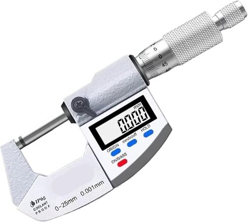 0.001mm Stainless Steel IP65 Micro Meters Micro Meters Outside Diameter Micrometer Micrometer Digital(75-100mm) in Kuwait