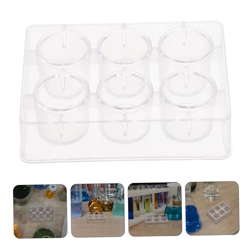 GANAZONO 8pcs Square Board Reaction Plates Reaction Boards Chemical Experiment Instrument Set in Saudi Arabia