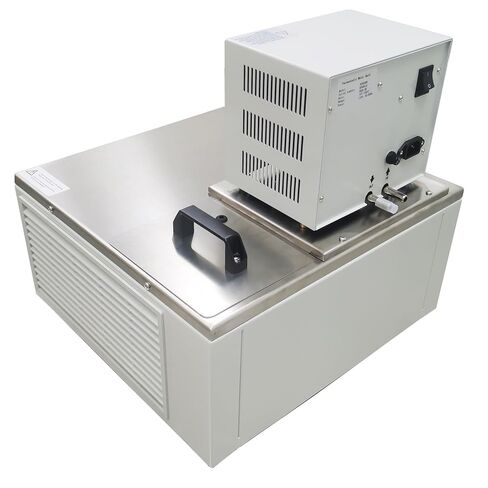 Refrigerated Circulating Water Liquid Bath 6L Laboratory Chiller Circulator -5℃-100℃ Low Temperature Cooling Liquid Circulator Cooling Circulator Pump Chiller with Transformer in Kuwait