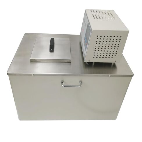 50L Lab Heated Circulator High Temperature Circulator Oil Bath 220V Thermostatic Water Bath Thermostatic 300°C Heater Circulatory System 0.01℃ Accurate Temperature Correction in Kuwait