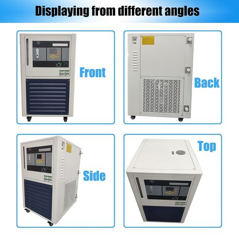 آلة متكاملة لتدوير درجة الحرارة العالية والمنخفضة 10 لتر 110 فولت حمام تفاعل ذكي لتدوير درجة الحرارة الثابتة الساخنة والباردة (-30 درجة مئوية ~ 200 درجة مئوية) لمفاعلات المختبر والمبخرات والأواني الزجاجية in Kuwait