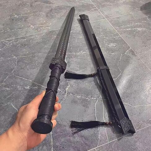 سيف هان الصيني من مادة البولي بروبيلين سيف طويل مع صلابة عالية للتدريب سكين الساموراي سيف التدريب (سيف هان بنمط التنين الصيني) in Kuwait