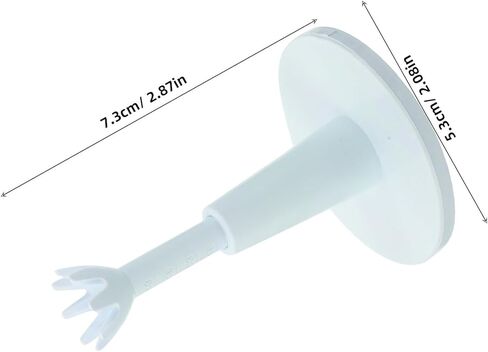 Adjustable Golf Tees for Simulator and Driving Range, Soft Flexible Plastic Golf Ball Holders, 2pcs Training Accessories for Indoor Outdoor Practice in Saudi Arabia