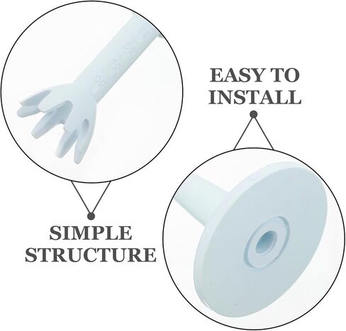 Adjustable Golf Tees for Simulator and Driving Range, Soft Flexible Plastic Golf Ball Holders, 2pcs Training Accessories for Indoor Outdoor Practice in Saudi Arabia