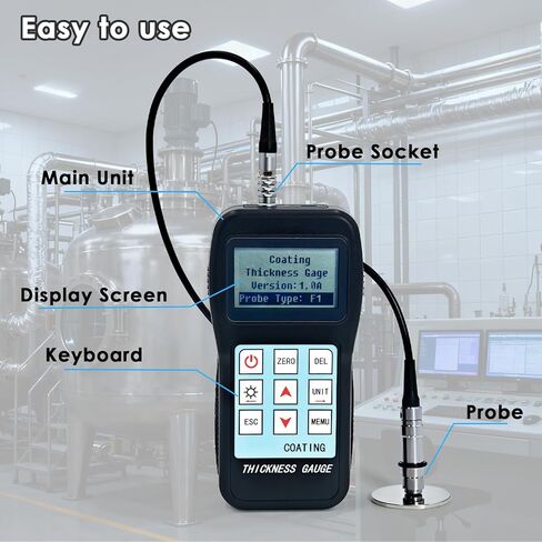 RAS301 Portable Coating Thickness Gauge, Featuring Rapid scanning, high Precision, and Non-Destructive Testing Capabilities. in Saudi Arabia