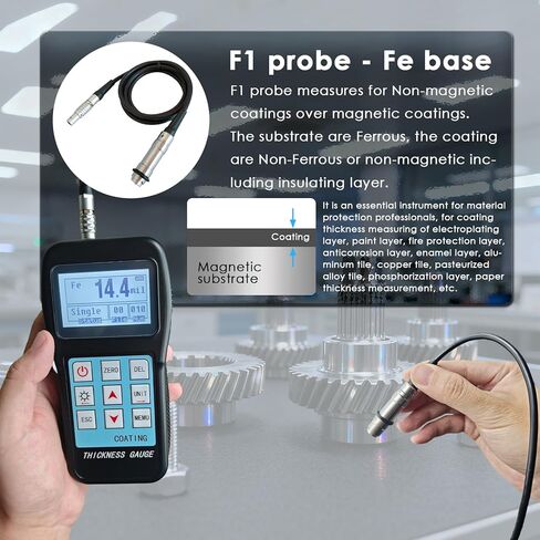 RAS301 Portable Coating Thickness Gauge, Featuring Rapid scanning, high Precision, and Non-Destructive Testing Capabilities. in Saudi Arabia