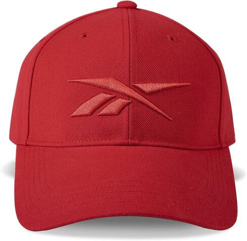 ريبوك ناقلات البيسبول قبعة | التجفيف السريع | قابل للتعديل | Snapback | كل يوم | حماية الشمس - العنبر الأسود/الكهربائي in Kuwait