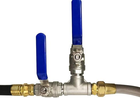 JoyTube 1" Female NPT Tee Adapter Cast Pipe Fitting Stainless Steel 3 Way Shape Connector，Pack of 2 in Saudi Arabia