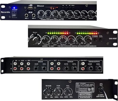 Digital Multi Effect Processor, Preamp Preamplifier, Reverberation for Recording Studios and Bars, Frequency Range 20Hz-20kHz in Kuwait