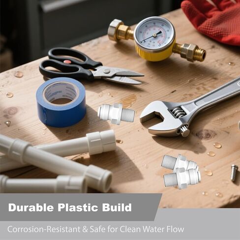 10 قطع 1/4 دفع لتوصيل التركيبات NPT ذكر إلى 1/4 OD توصيل سريع لخط المياه موصل أنابيب الدفع للتوصيل المناسب لأنظمة ثلاجة تنقية المياه صمام مستر الحاجز in Kuwait