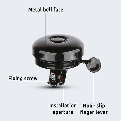 Bike Bell,Bicycle Bell Horn Loud Ringing Clear Sound,Bike Accessories for Adults Kids in Kuwait