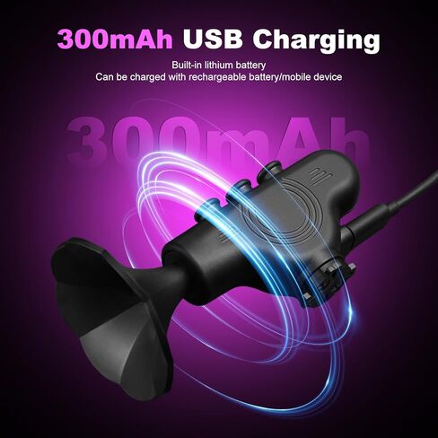 بوق الدراجة الكهربائية، جرس دراجة إلكتروني مقاوم للماء بقوة 120 ديسيبل مع بطارية قابلة للشحن 300 مللي أمبير في الساعة | بوق الدراجة للمقود | أجراس سهلة التركيب للبالغين والأطفال والدراجات الجبلية والدراجات الإلكترونية - أسود in Kuwait