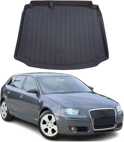 OMAC Cargo Mats Liner for Audi A3 A3 e-tron A3 Quattro 2015-2020 Sedan Black TPE in Kuwait