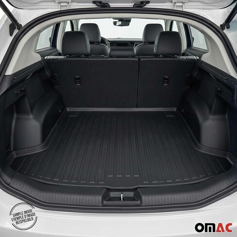 OMAC Cargo Mats Liner for Audi A3 A3 e-tron A3 Quattro 2015-2020 Sedan Black TPE in Kuwait